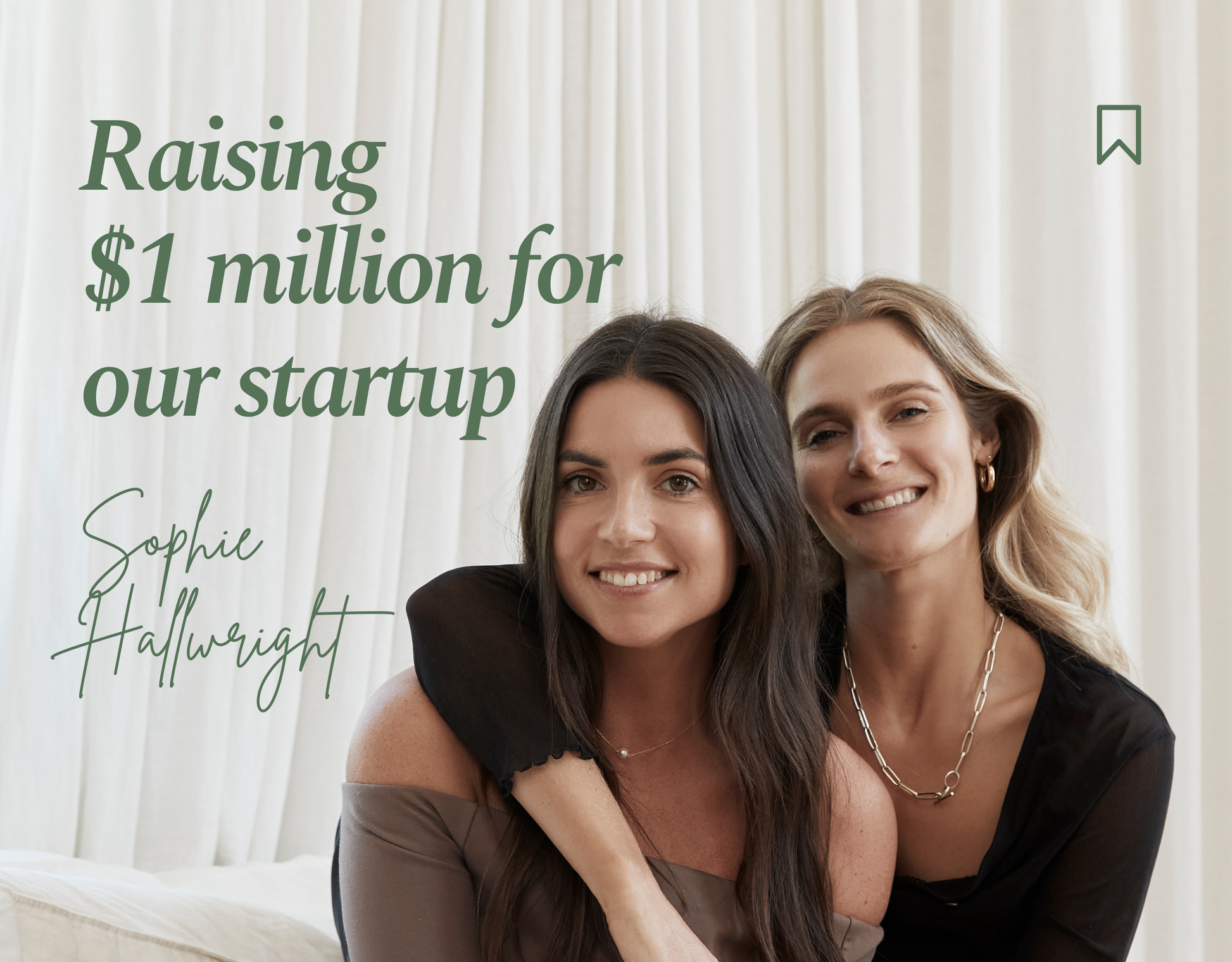 Raising $1 million for our startup