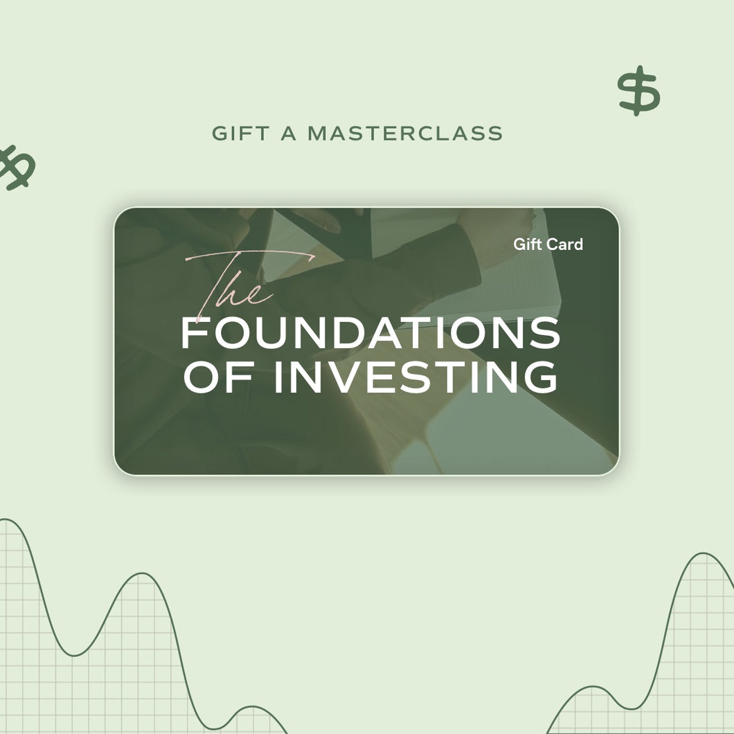 Gift a Masterclass - 'The Foundations of Investing'